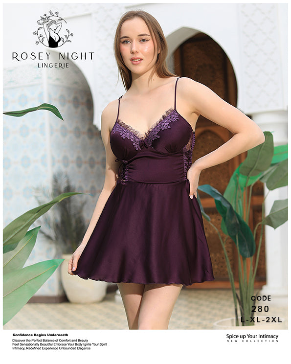 Velvet Touch Nightdress ( Code 280 )