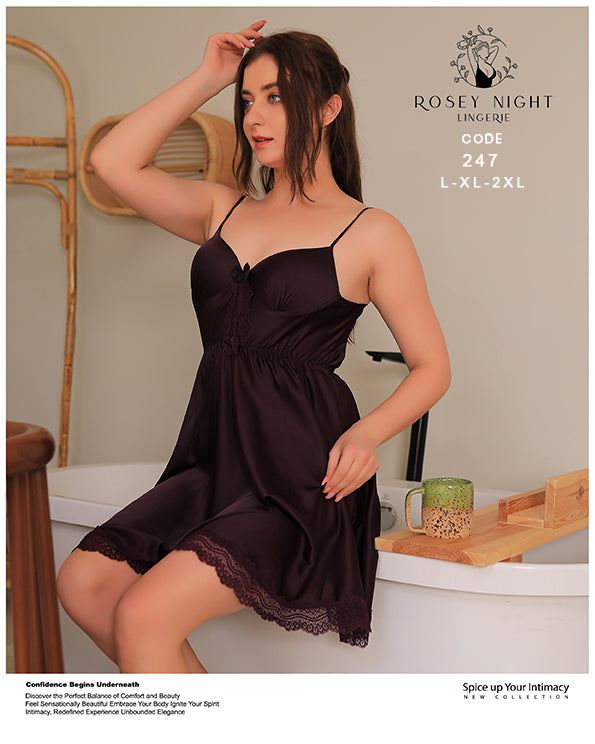 Satin Dress (Code247)