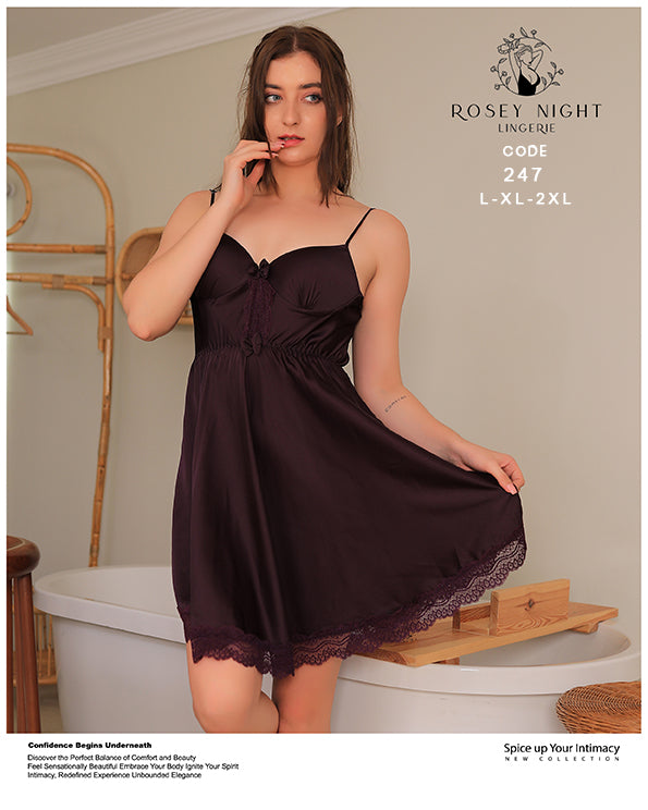 Satin Dress (Code247)
