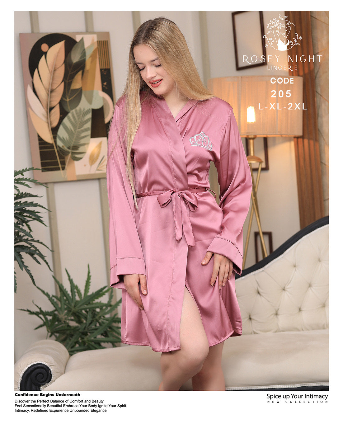 Bride Squad Robe ( Code 205 )