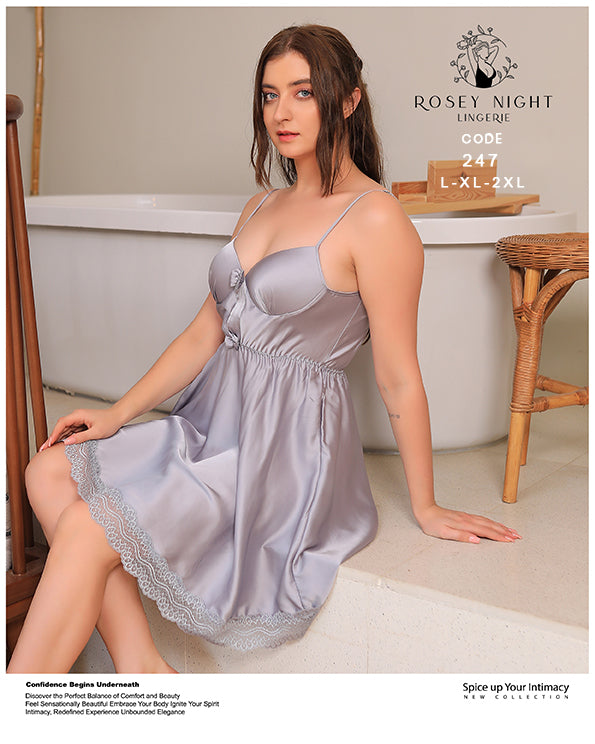Satin Dress (Code247)
