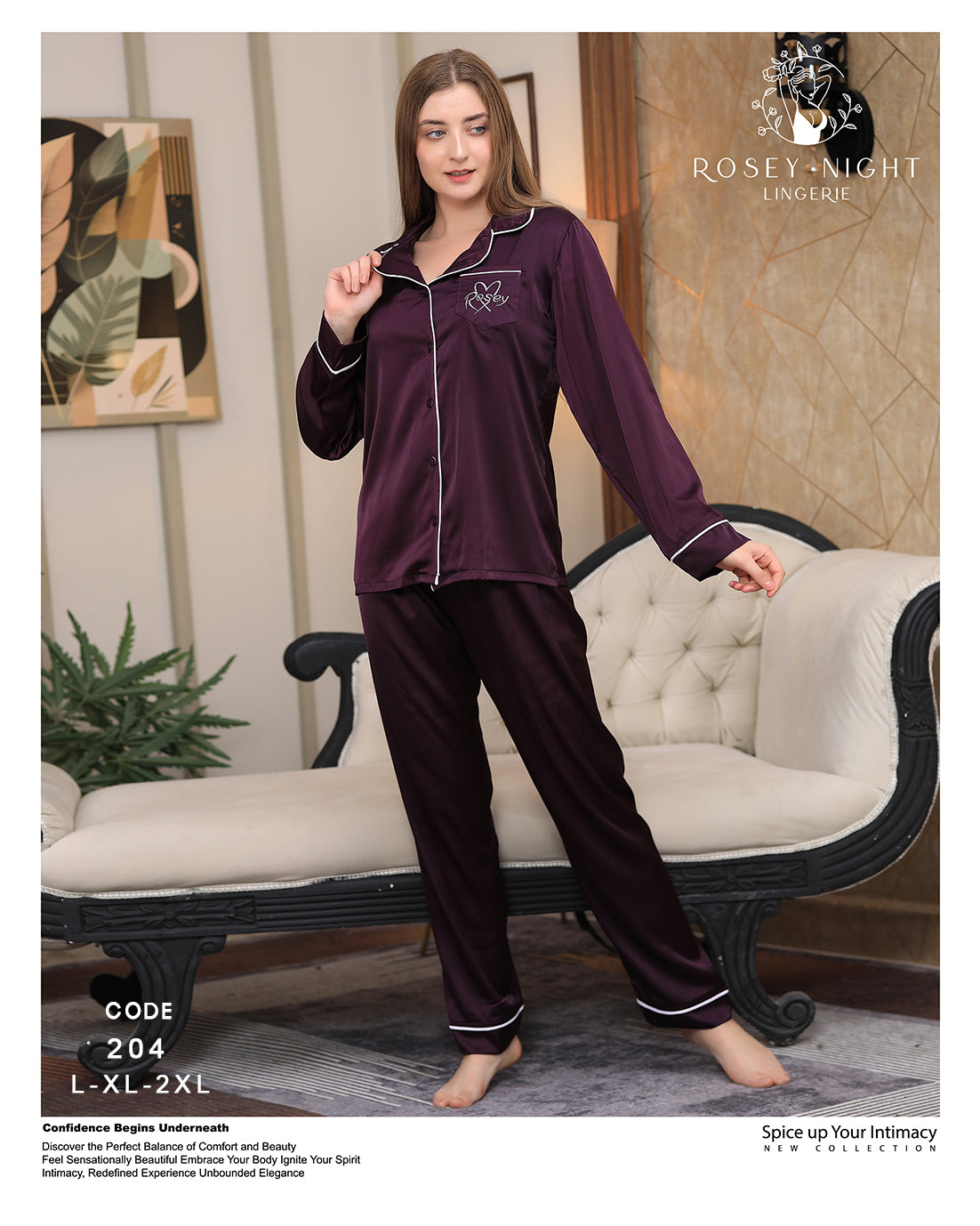 Rosey Pajama (Code204)