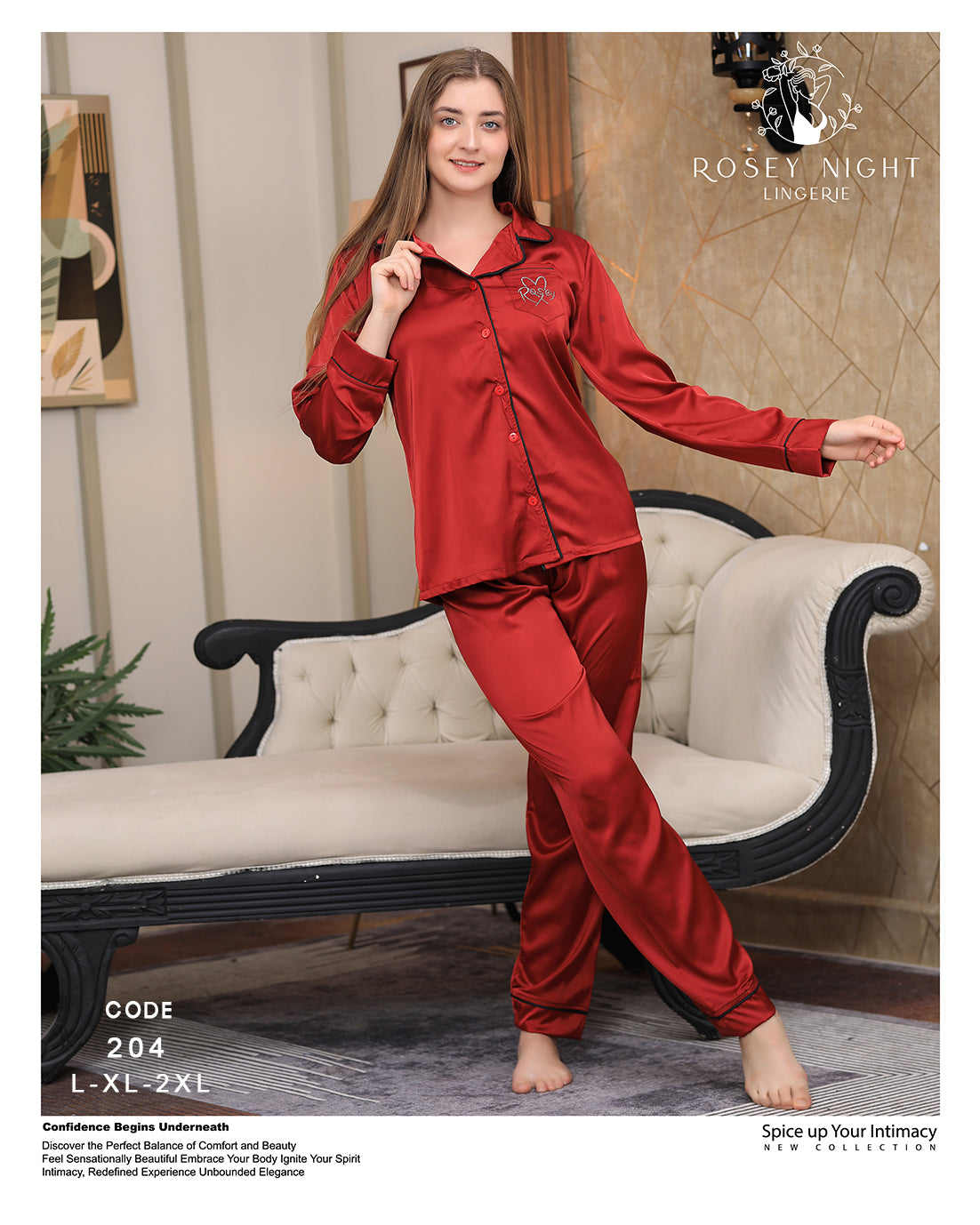 Rosey Pajama (Code204)