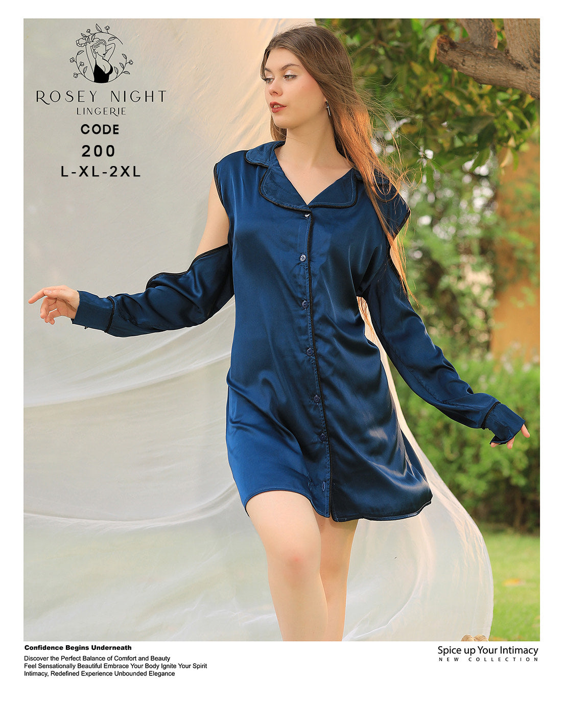 Long Chemise Code 200