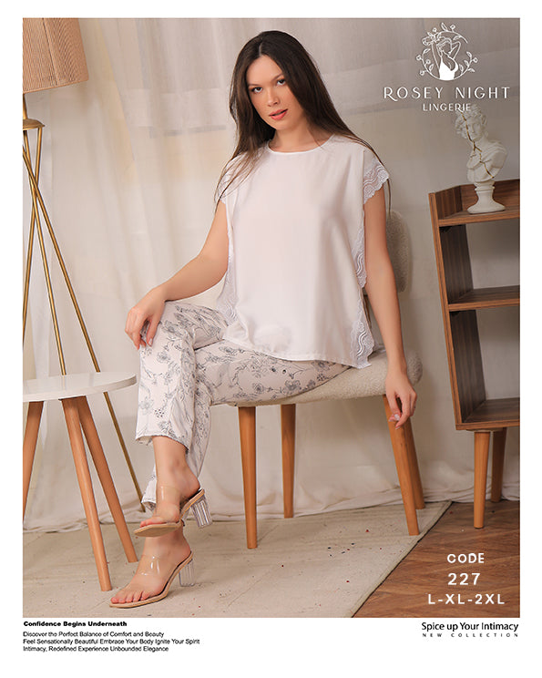 Flowery pajama (Code227)