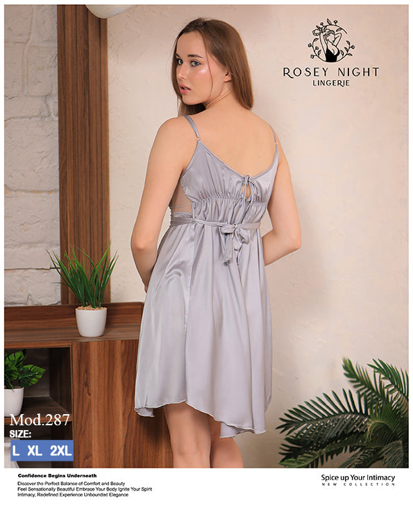 Short Satin Dress (Code 287)