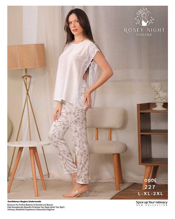 Flowery pajama (Code227)