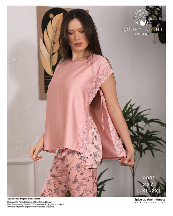 Flowery pajama (Code227)