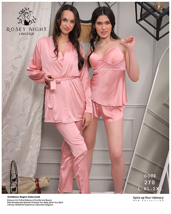 Moon Silk Set 4 Pieces ( Code 270 )