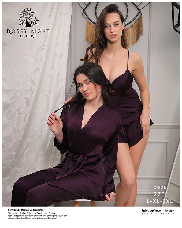 Moon Silk Set 4 Pieces ( Code 270 )