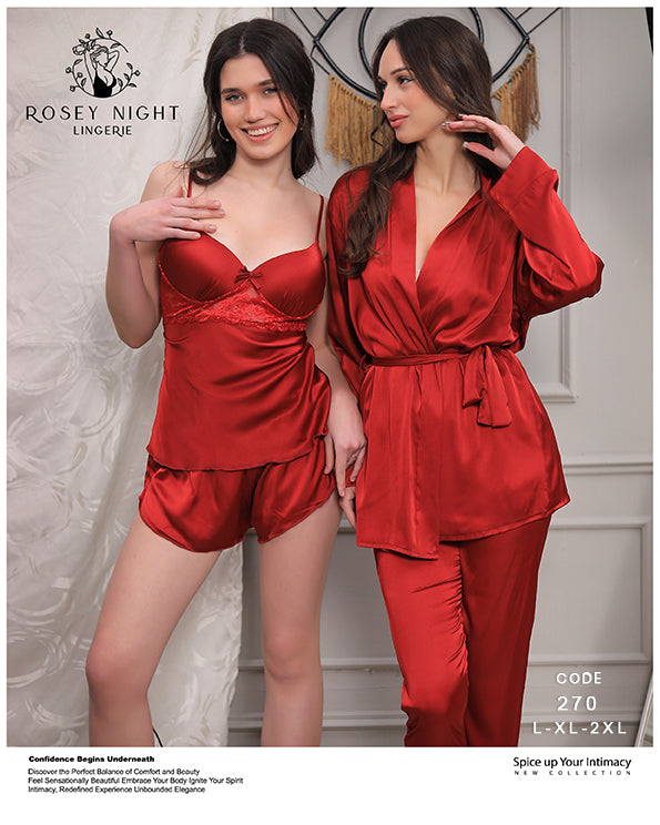 Moon Silk Set 4 Pieces ( Code 270 )